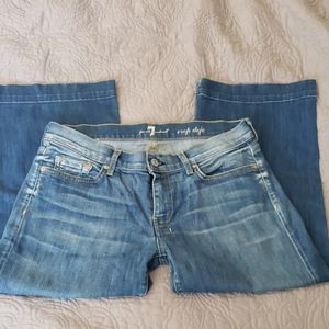 7 for all mand kind crop dojo capri